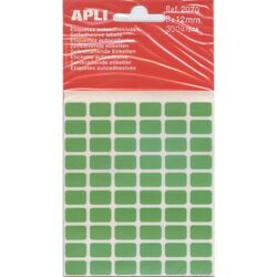 APLI - APLI 2070 ETİKET 8 X 12 MM YEŞİL 300 ADET