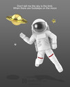 Astronot Anahtarlık - Thumbnail