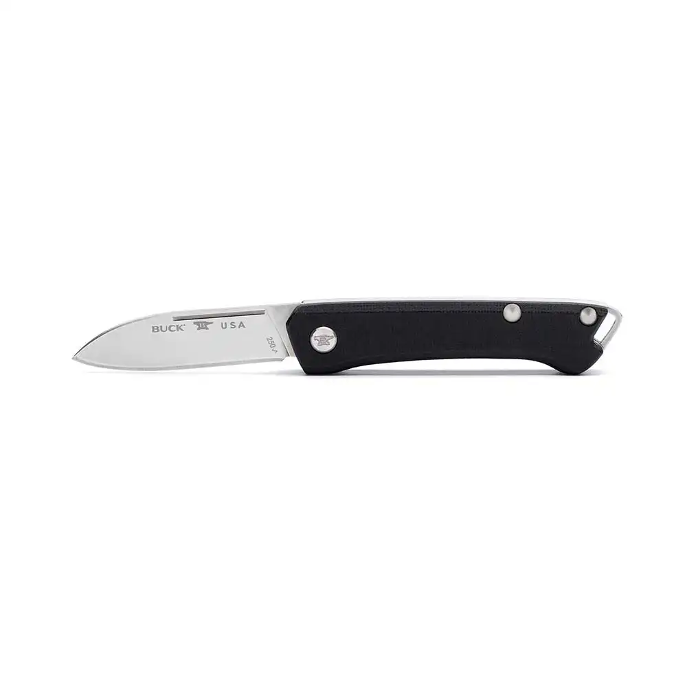 Buck Knives - Buck 250 Saunter Geniş Ağız Çakı, Siyah