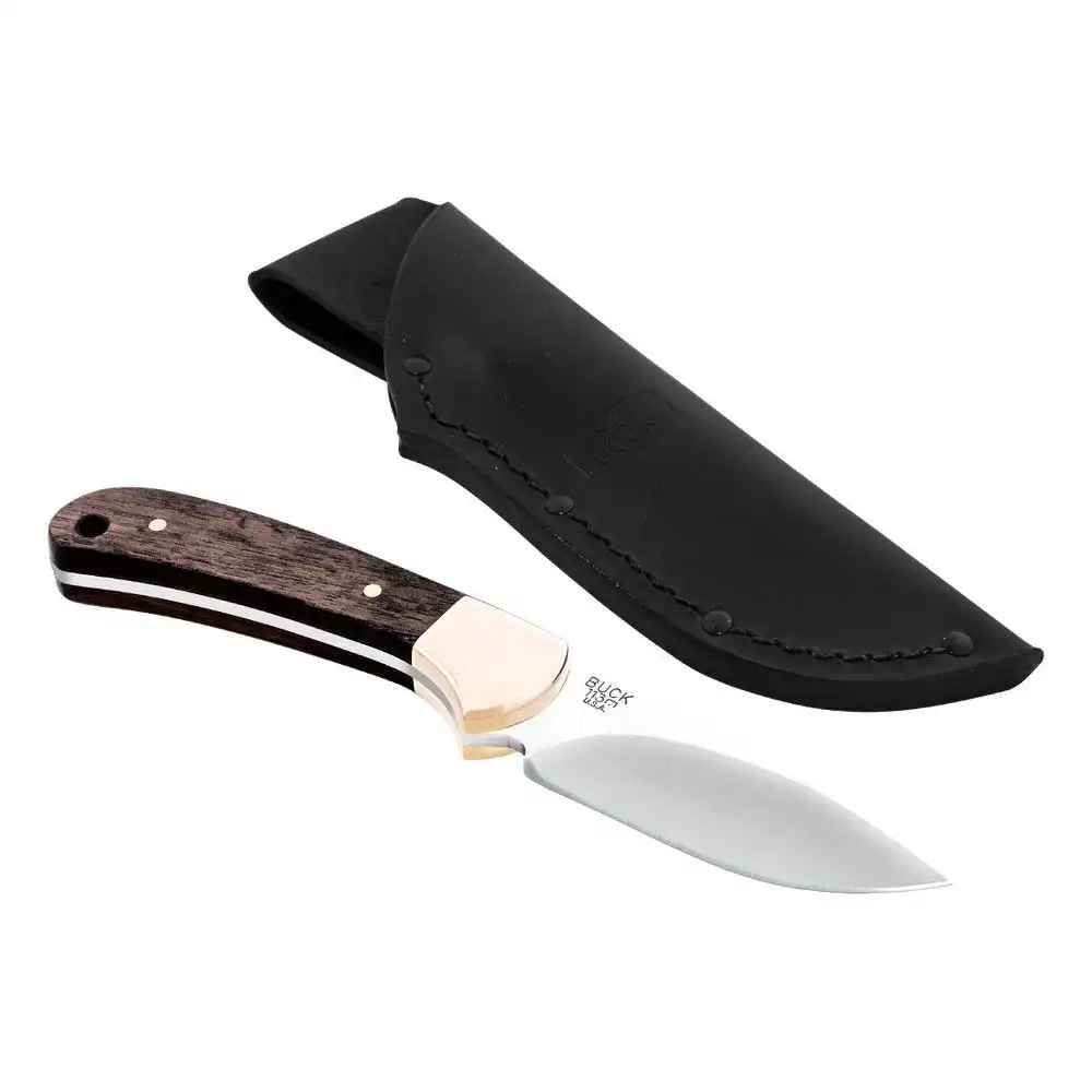 Buck 3597 113 Slim Skinner Ağaç Saplı Yüzme Bıçağı, Blister - Thumbnail