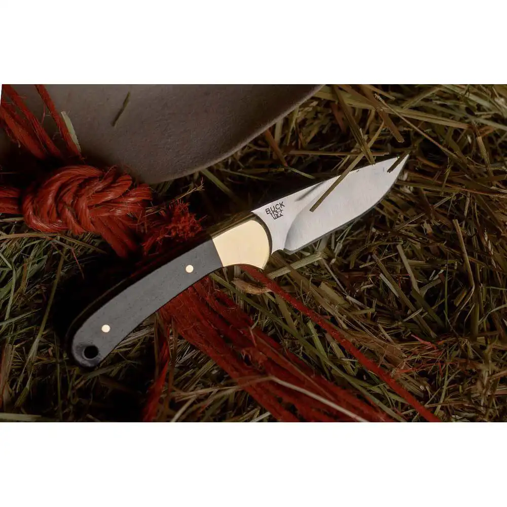 Buck 3597 113 Slim Skinner Ağaç Saplı Yüzme Bıçağı, Blister - Thumbnail