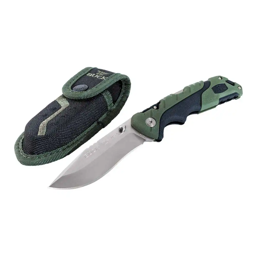 Buck Knives - Buck 659 Folding Pursuit Çakı, Yeşil-Siyah (1)