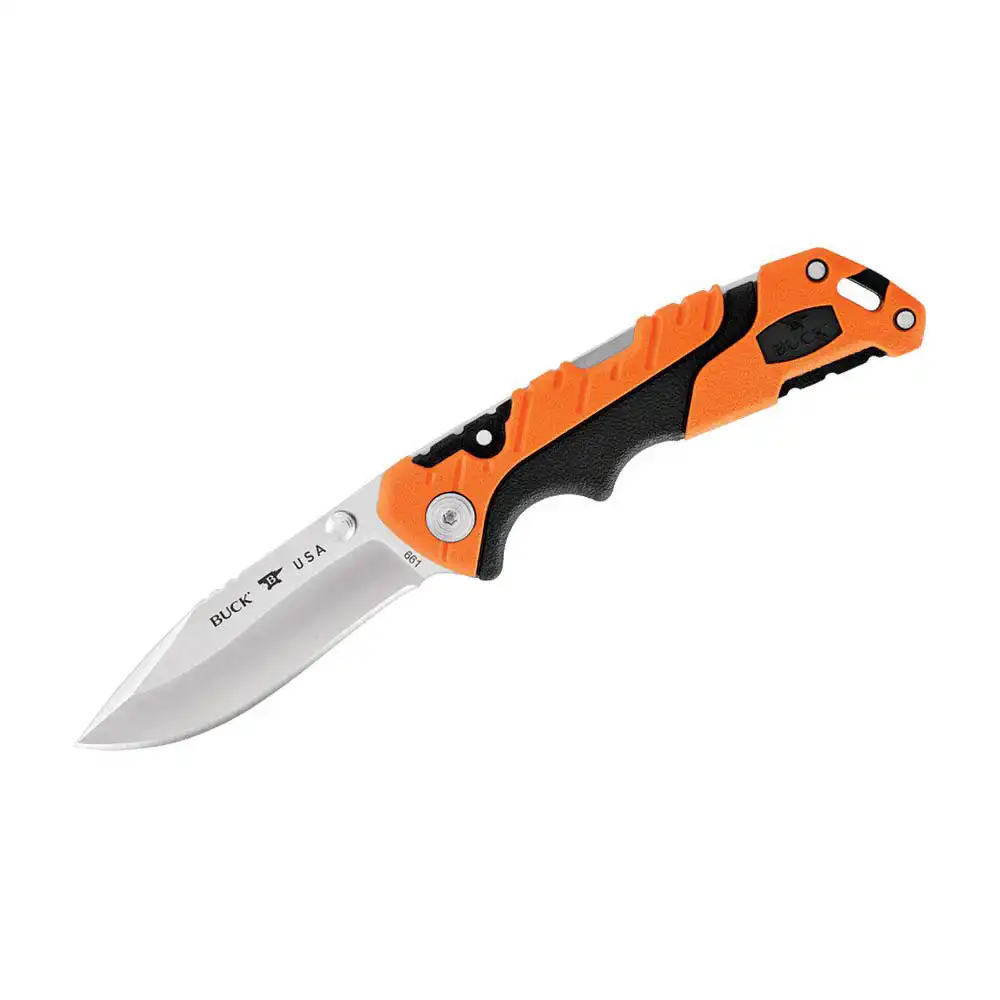 Buck 661 Pursuit Pro Çakı, Turuncu-siyah
