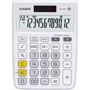 CASIO - CASIO MJ-12VC WE MASA ÜSTÜ HESAP MAKİNESİ BEYAZ 12 HANELİ