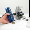 CELESTRON - Celestron Amoeba Çift Amaçlı Dijital Mikroskop Mavi (44325) (1)