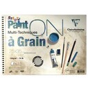  - CLAIREFONTAINE PAINT-ON A GRAIN START 25x35cm ÇİZİM BLOK 160gr 15yp RESİM DEFTERİ