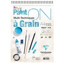  - CLAIREFONTAINE PAINT-ON A GRAIN START A4 ÇİZİM BLOK 160gr 30yp RESİM DEFTERİ