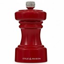 COLE & MASON - Cole & Mason H233069 Hoxton Parlak Kırmızı Tuz Değirmeni 104mm