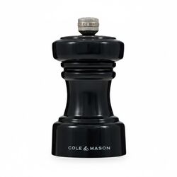 COLE & MASON - Cole & Mason H233067 Hoxton Parlak Siyah Biber Değirmeni 104mm