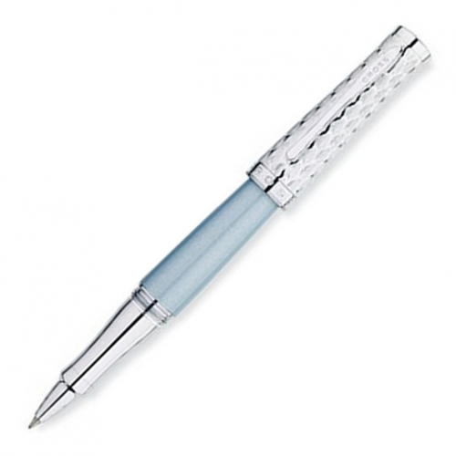 Cross Roller Kalem Sauvage Moonstone Blue Python At0315-1