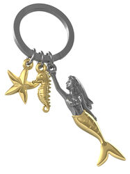 Metalmorphose - Deniz Kızı Anahtarlık (1)