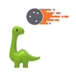 Metalmorphose - Dino & Meteor Broş Seti