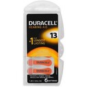 DURACELL - Duracell 13 Numara Düğme Kulaklık Pili İşitme Cihazı İçin 6'lı Paket