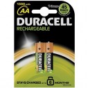 DURACELL - DURACELL 1300 MAH ŞARJ EDİLEBİLİR AA KALEM PİL 2'Lİ 