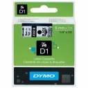 DYMO - DYMO 43610 D1 YEDEK ŞERİT 6mmx7mt ŞEFFAF-SİYAH