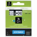 DYMO - DYMO 40913 D1 YEDEK ŞERİT 9mmx7mt BEYAZ-SİYAH