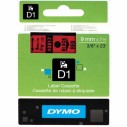 DYMO - DYMO 40917 D1 YEDEK ŞERİT 9mmx7mt KIRMIZI-SİYAH