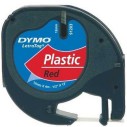 DYMO - DYMO 59424 LETRATAG PLASTİK KIRMIZI ŞERİT