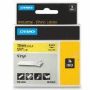 DYMO - DYMO 18433 RHİNOPRO RENKLİ VİNİL ŞERİT (19mmx5,5mt) SARI-SİYAH