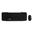 EVEREST - EVEREST KM-515 SİYAH USB COMBO Q STANDART KLAVYE + MOUSE SET
