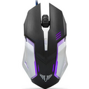 EVEREST - EVEREST SM-G72 USB SİYAH/GÜMÜŞ IŞIKLANDIRMALI OYUNCU MOUSE