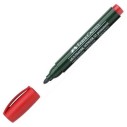 FABER-CASTELL - FABER 52 PERMANENT MARKÖR YUVARLAK UÇ KIRMIZI