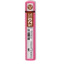 FABER-CASTELL - FABER GRİP MİN 0.5 2B 60mm 120 ADET PEMBE TÜP
