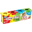 FATİH - FATİH OYUN HAMURU 4 RENK 4x130 : 520gr