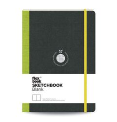 FLEXBOOK - Flex Book 29 Esnek Notebook 15,5X21,5 Açık Yeşil Şerit Çizgisiz 96 Sayfa 170Gr