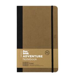 FLEXBOOK - Flex Book 71 Özel Seri Adventure Esnek Notebook 13X21 Camel Çizgili 192 Sayfa 85Gr