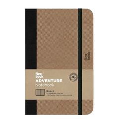 FLEXBOOK - Flex Book 75 Özel Seri Adventure Esnek Notebook 9X14 Camel Çizgili 192 Sayfa 85Gr