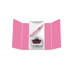 PELİKAN - Fountain Pen M205 Rose Quartz + Edelstein Ink Rose Quartz 50Ml Gift Set