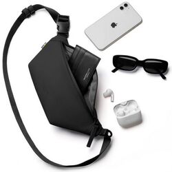 Gaston Luga - Gaston Luga Däsh Bumbag Bel Çantası-Siyah DSBMBBK (1)