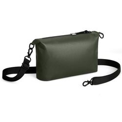 Gaston Luga - Gaston Luga Lightweight DuoSeal Crossbody Omuz Çantası-Olive LWDSCBOL (1)