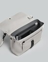 Gaston Luga Splash Crossbody Çanta - Gri CB104 - Thumbnail