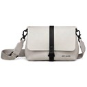 Gaston Luga - Gaston Luga Splash Crossbody Çanta - Gri CB104