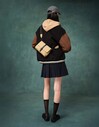 Gaston Luga Splash Crossbody Çanta- Latte SPCBLT - Thumbnail