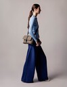 Gaston Luga Splash Crossbody Medium Çanta - Kahverengi SPCBMBA - Thumbnail