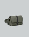 Gaston Luga Spläsh Crossbody Bag-Olive CB102 - Thumbnail