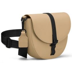 Gaston Luga - Gaston Luga Spläsh Moon Crossbody Omuz Çantası-Latte SPMCBLT