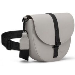 Gaston Luga - Gaston Luga Spläsh Moon Crossbody Omuz Çantası-Taupe SPMCBTP