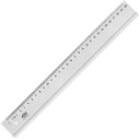 HATAS - HATAS 0160 GENİŞ PLASTİK CETVEL 30cm
