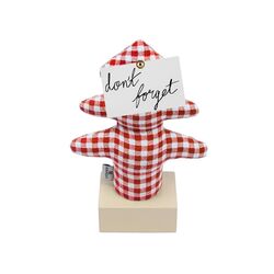 KAYIGO - Kayigo Lavanta Dolgulu Çam Notluk/ Kırmızı Pötikareli-Krem