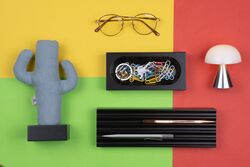 KAYIGO - Kayigo Siyah Woody Mavi Cactus Üçlü Set (1)