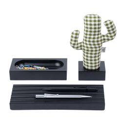 KAYIGO - Kayigo Siyah Woody Yeşil Pöti Kareli Cactus Üçlü Set