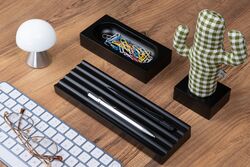 KAYIGO - Kayigo Siyah Woody Yeşil Pöti Kareli Cactus Üçlü Set (1)