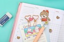 Kayigo Tiny Paslanmaz Çelik Kalp Klips Altılı - Rose - Thumbnail