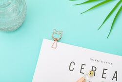 KAYIGO - Kayigo Tiny Paslanmaz Çelik Kedi Klips Altılı -Siyah (1)