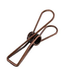 KAYIGO - Kayigo Tiny Paslanmaz Çelik Mini Mandal Onikili - Bakır