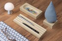 Kayigo Woody Krem Üçlü Ofis Seti - Mavi Ladin - Thumbnail